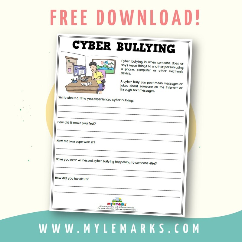Cyberbullying Worksheets